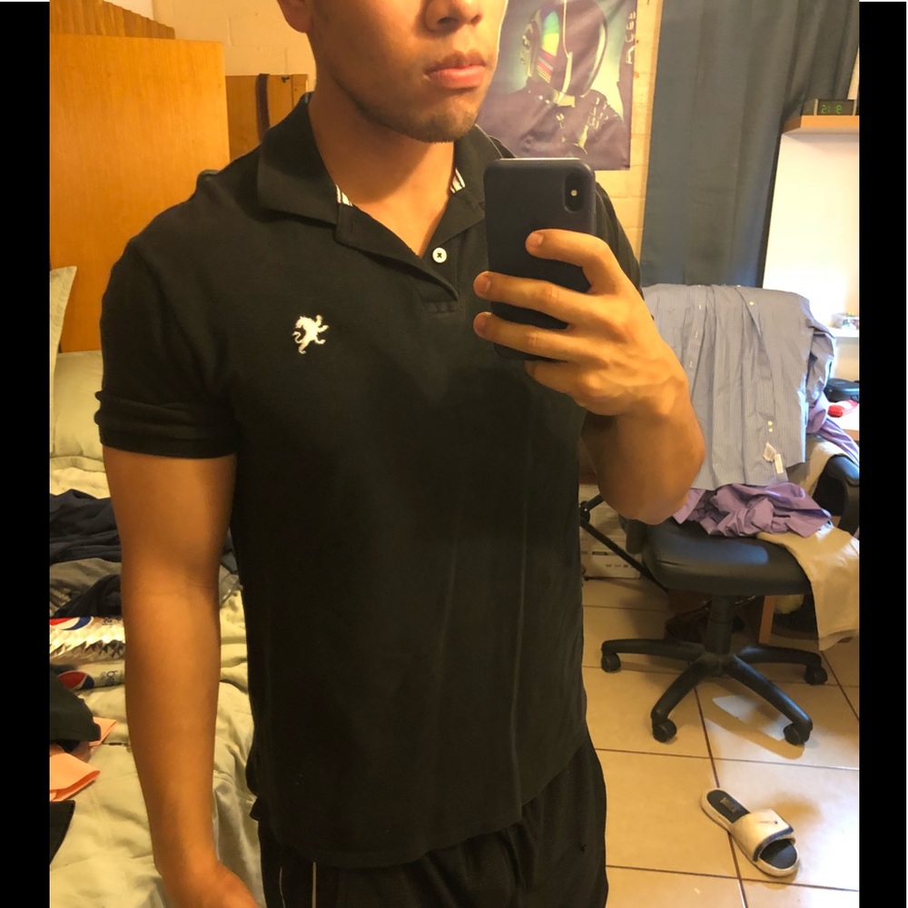 Black Express polo shirt!!